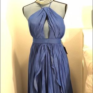 Lulus royal blue full length gown - new with tags!